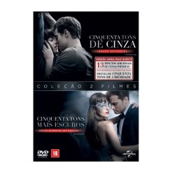 Cinquenta Tons de Cinza + Cinquenta Tons Mais Escuros - 2 DVDs 