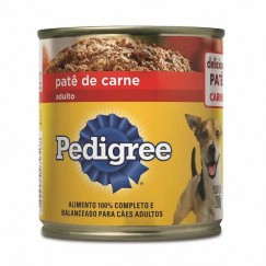 Ração Úmida Pedigree Lata Vital Pro para Cães Adultos Sabor Carne