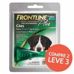 Antipulgas e Carrapatos Frontline Plus para Cães de 40 kg ou mais